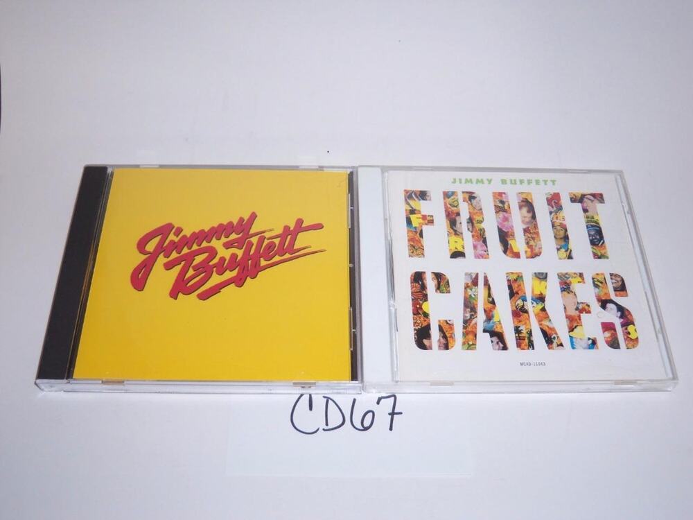 Jimmy Buffett Fruit Cakes & Greatest Hits Lot 2 CD -1117CD67